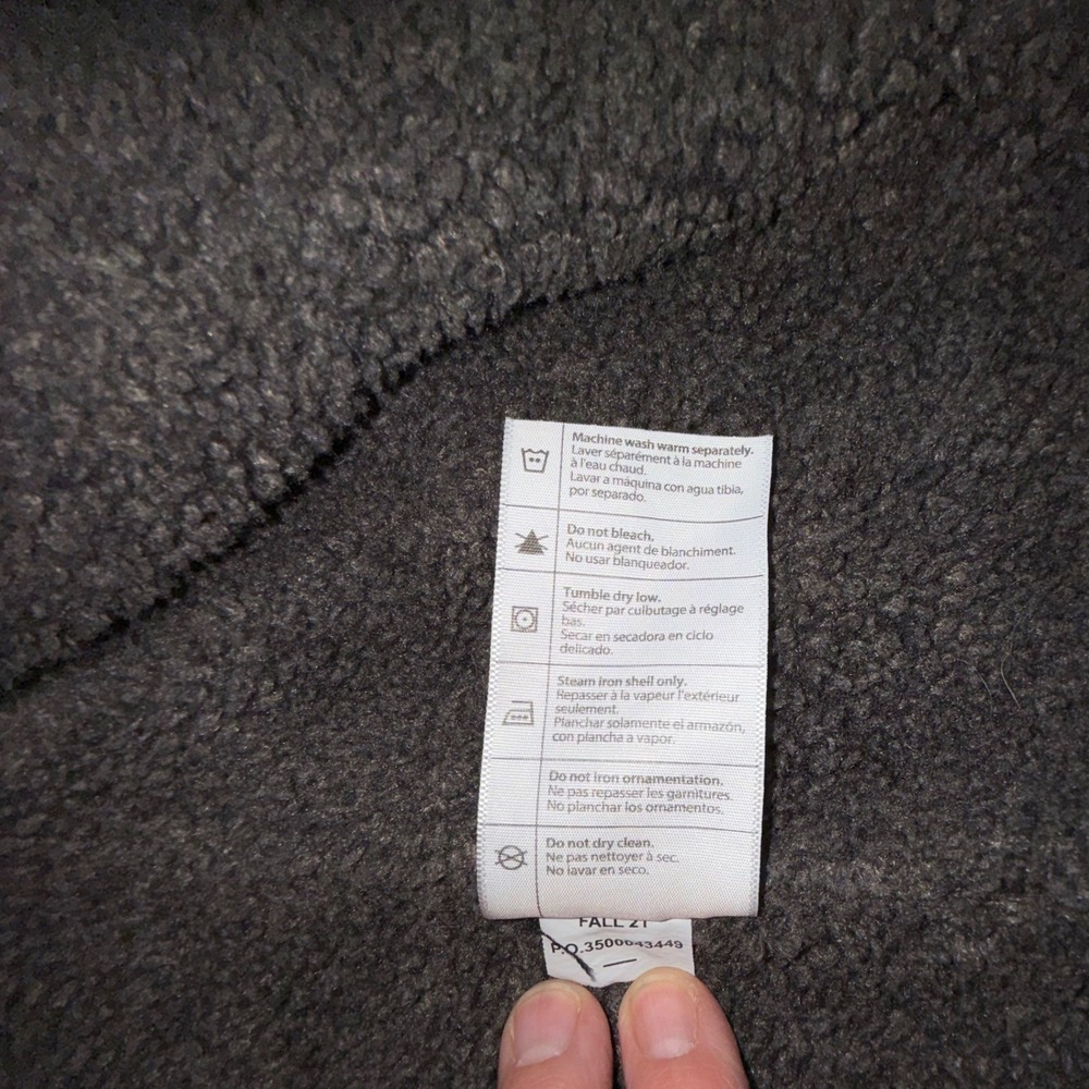 Carhartt Mens Sherpa Lined Washed Duck Ridge Coat Black Loose Fit M OC4293-M - Picture 7 of 11